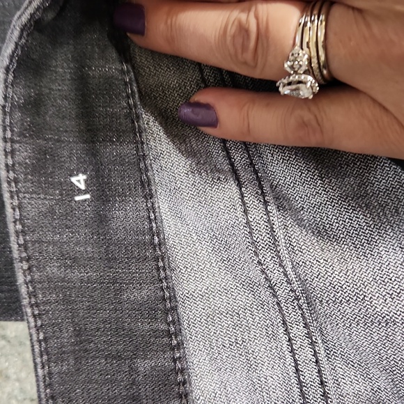 St johns bay 14 embroidered ankle jeans straight - Picture 5 of 10